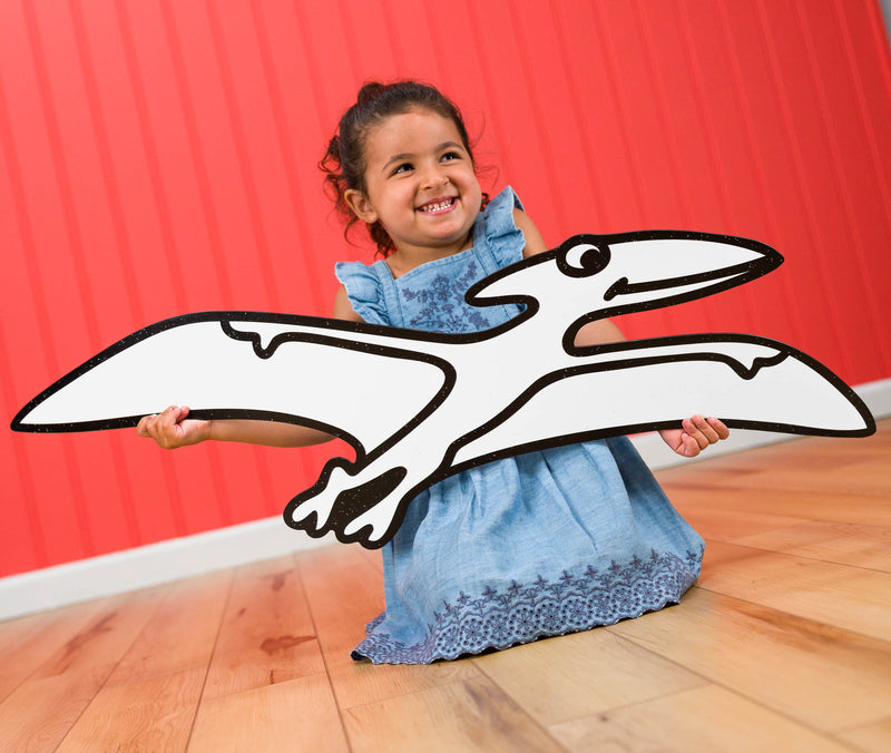 Flying Pterodactyl | Dry | Wall Decor Erase Toy the – Snaps & On/Off doodleface
