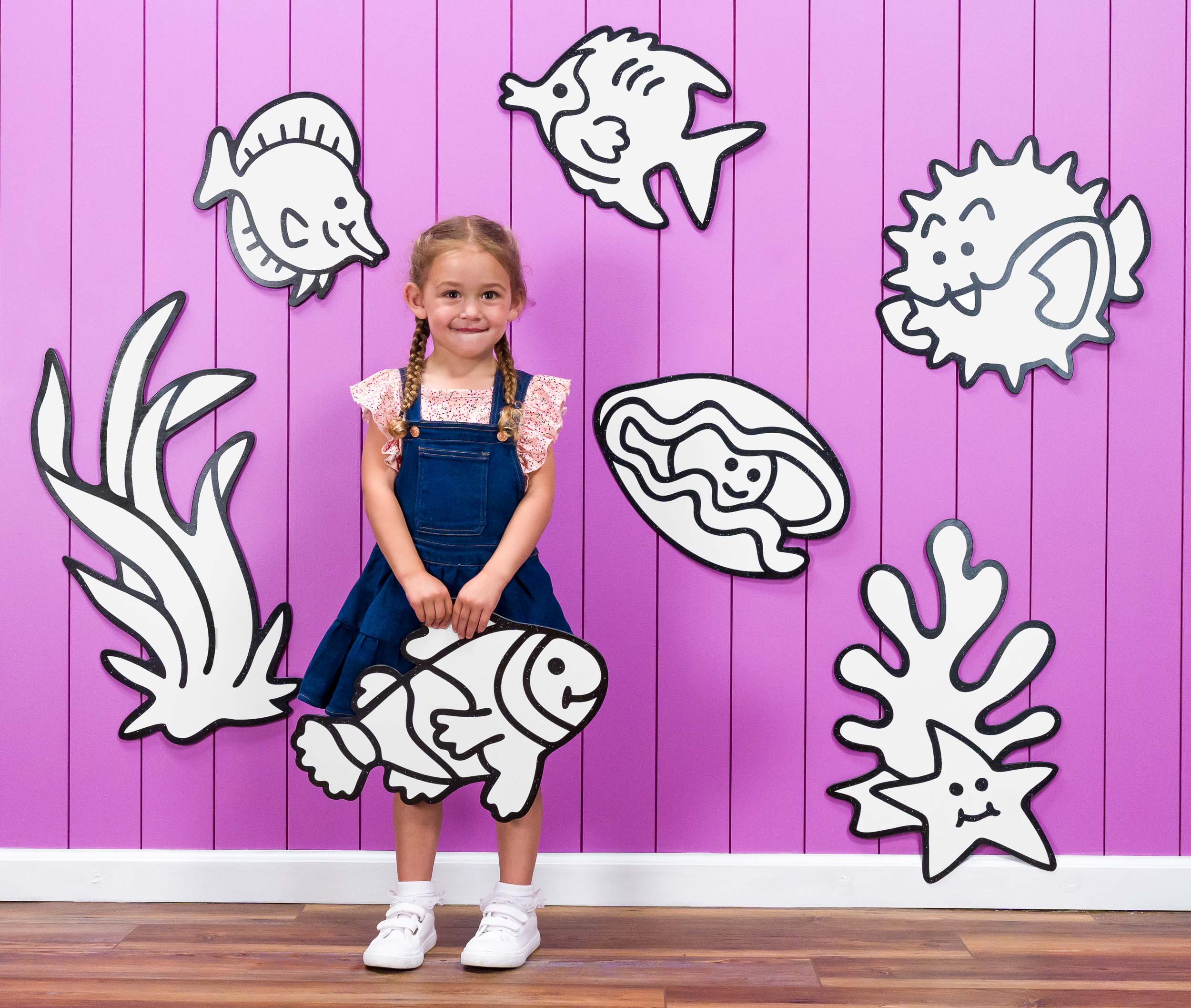 Aquarium nursery theme for boy or girl