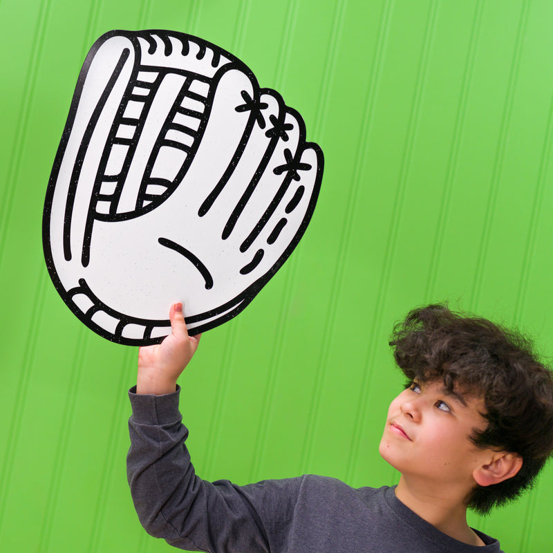 Wall Mural Baseball glove with ball 